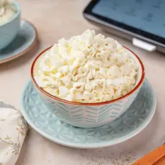 Nata montada perfecta con Thermomix, lista para disfrutar.
