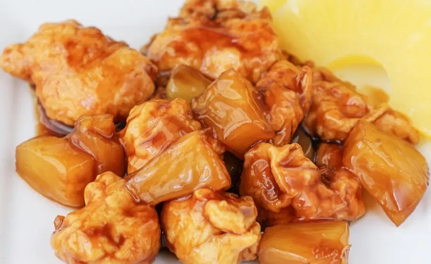 Pollo con Piña Perfecto - Jugoso, Brillante y Equilibrado