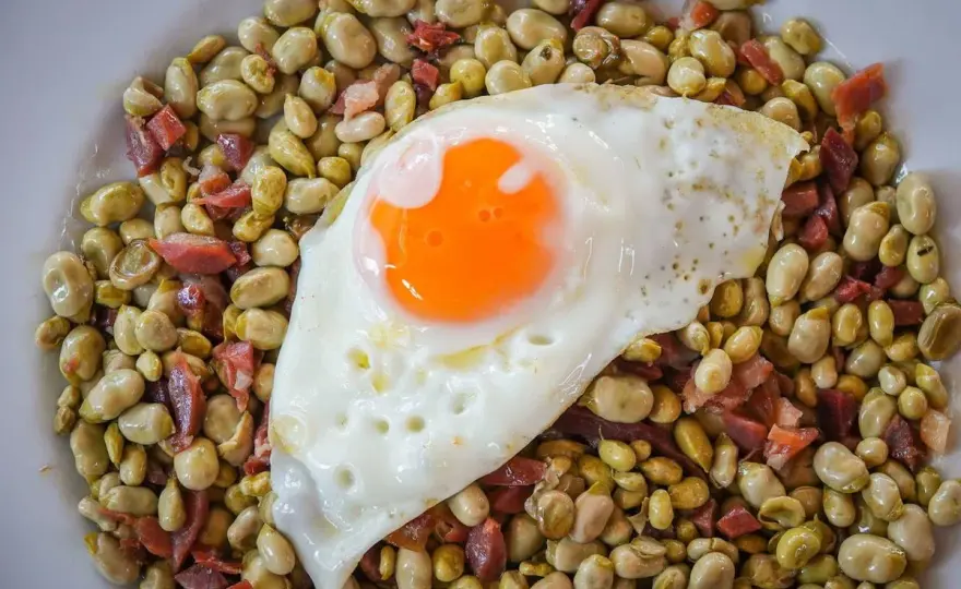Habas con jamón Arguiñano - Receta perfecta y sin errores