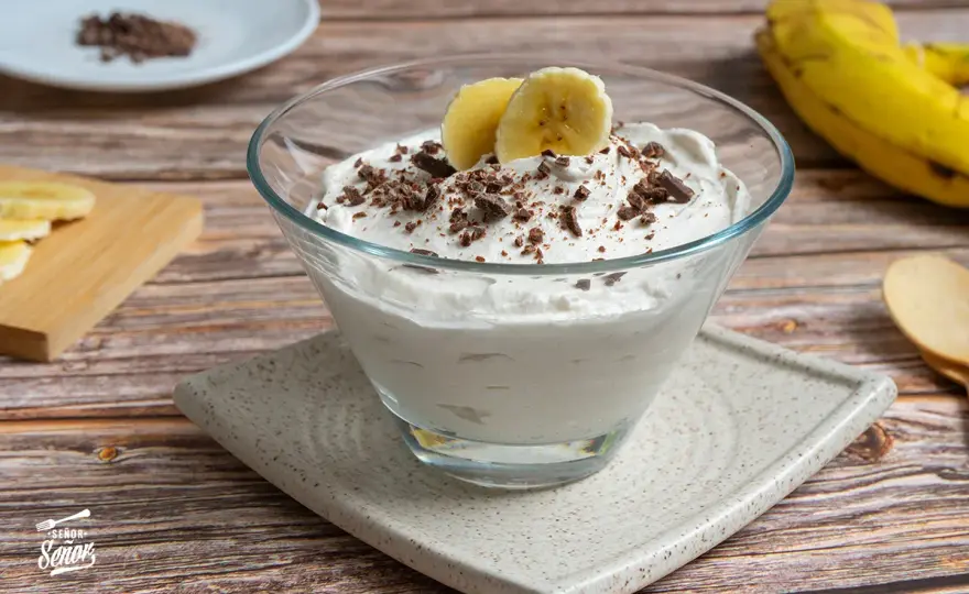 Mousse de Plátano Cremosa - El Secreto para una Textura Perfecta
