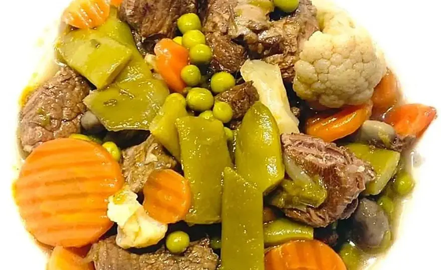 Ternera a la Jardinera Perfecta - Carne Tierna y Salsa Rica