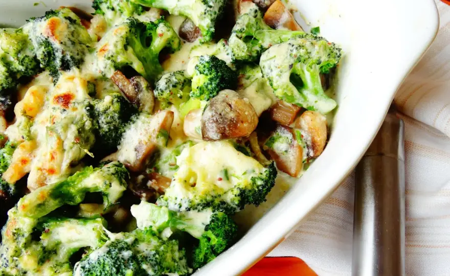Brócoli con champiñones - Evita que queden aguados