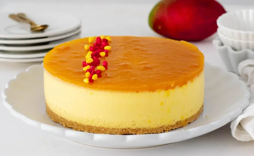 Tarta de Mango Fría - Receta Perfecta para un Postre Cremoso