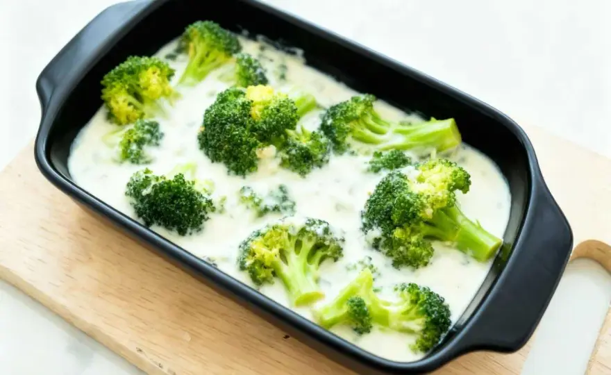 Brócoli con bechamel - Cremoso, sin fallos y delicioso